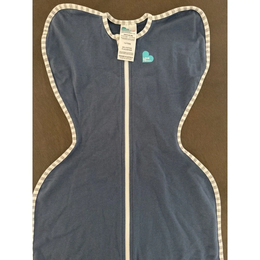 Baby Sleep Sack 1.0 TOG Snug Fit baby Essentials denim blue boy Love to Dream M